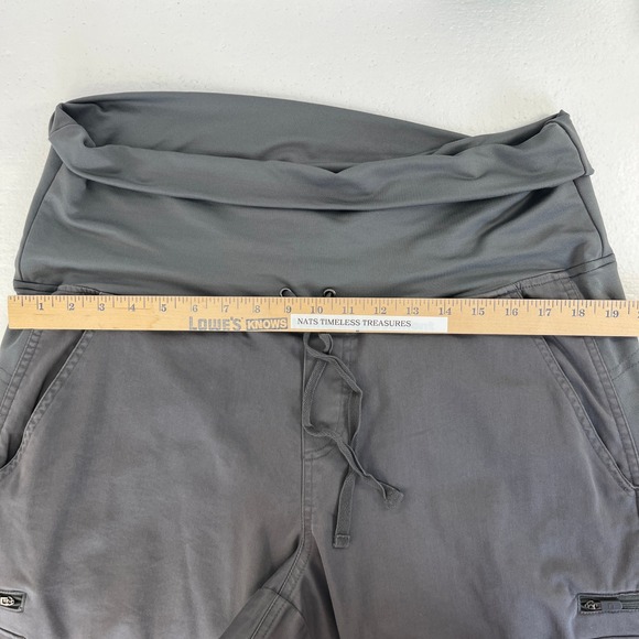 SCOTTeVEST Margaux Cargaux Cargo Pants Womens Sz XL Gray Utility Travel Hiking - Picture 7 of 11